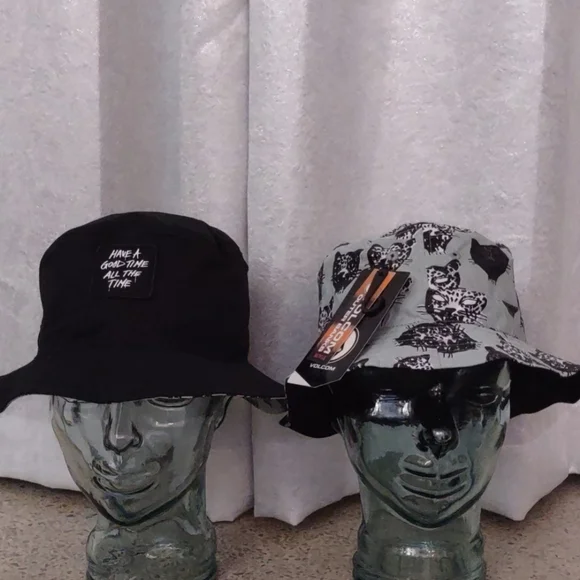 Volcom Accessories Volcom Bucket Reversible Outer Banks Black